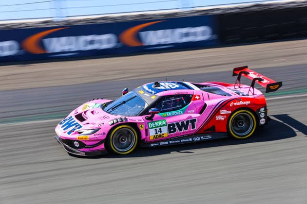 DTM, 3. + 4. Rennen Zandvoort 2026 14 Ferrari 296 GT3 EVO, EMIL FREY RACING: Matteo Cairoli- picture by Gruppe C Photography Zandvoort Circuit Park Zandvoort Noord-Holland Netherlands Copyright: xGruppexCxPhotographyx