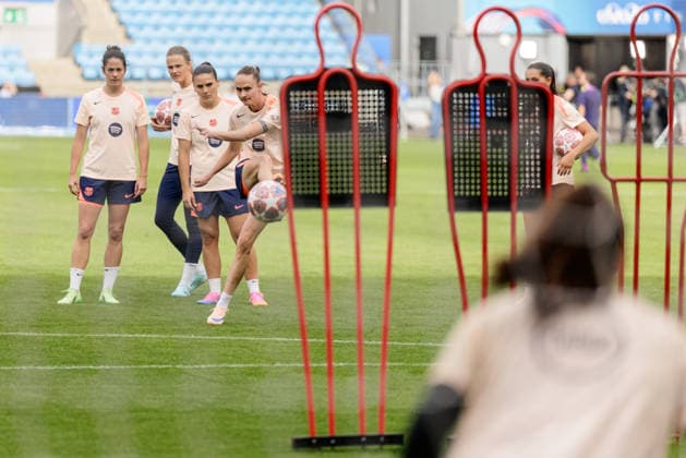 FC Barcelona training at Ullevaal Stadium for the Mesterliga final Oslo 20260522 FC Barcelonas Caroline Graham Hansen training at Ullevaal Stadium for the Mesterliga final Photo Jonas Been Henriksen NTB Oslo Norway EDITORIAL USE ONLY RESTRICTED USE FOR BETTING COMPANIES  Copyright: xJonasxBeenxHenriksenx xNTBx