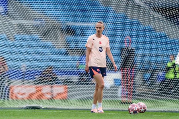 FC Barcelona training at Ullevaal Stadium for the Mesterliga final Oslo 20260522 FC Barcelonas Caroline Graham Hansen training at Ullevaal Stadium for the Mesterliga final Photo Jonas Been Henriksen NTB Oslo Norway EDITORIAL USE ONLY RESTRICTED USE FOR BETTING COMPANIES  Copyright: xJonasxBeenxHenriksenx xNTBx