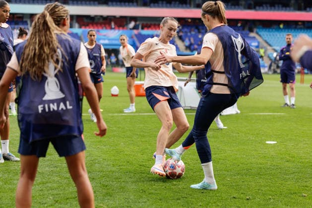 FC Barcelona training at Ullevaal Stadium for the Mesterliga final Oslo 20260522 FC Barcelonas Caroline Graham Hansen training at Ullevaal Stadium for the Mesterliga final Photo Jonas Been Henriksen NTB Oslo Norway EDITORIAL USE ONLY RESTRICTED USE FOR BETTING COMPANIES  Copyright: xJonasxBeenxHenriksenx xNTBx