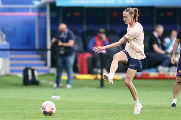 FC Barcelona training at Ullevaal Stadium for the Mesterliga final Oslo 20260522 FC Barcelonas Caroline Graham Hansen training at Ullevaal Stadium for the Mesterliga final Photo Jonas Been Henriksen NTB Oslo Norway EDITORIAL USE ONLY RESTRICTED USE FOR BETTING COMPANIES  Copyright: xJonasxBeenxHenriksenx xNTBx