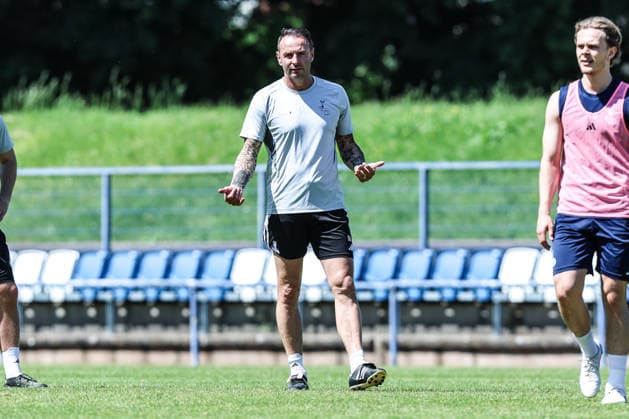 Fussball, 3.Liga Saison 2025 2026 Training MSV Duisburg 22.05.2026, Trainingsgelände MSV Duisburg Dietmar Hirsch (Cheftrainer, MSV Duisburg) Duisburg Trainingsgelände MSV Duisburg Nordrhein-Westfalen Deutschland