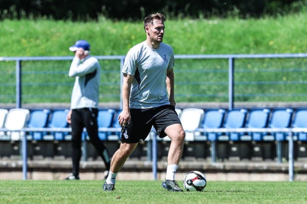 Fussball, 3.Liga Saison 2025 2026 Training MSV Duisburg 22.05.2026, Trainingsgelände MSV Duisburg Marvin Höner (Co-Trainer, MSV Duisburg) Duisburg Trainingsgelände MSV Duisburg Nordrhein-Westfalen Deutschland