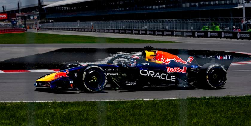MONTREAL - Formula 1 driver Max Verstappen of Oracle Red Bull Racing during the Formula 1 Canada Race at the Circuit Gilles Villeneuve on May 22, 2026 in Montreal, Canada. (Photo by DeFodi Images) -