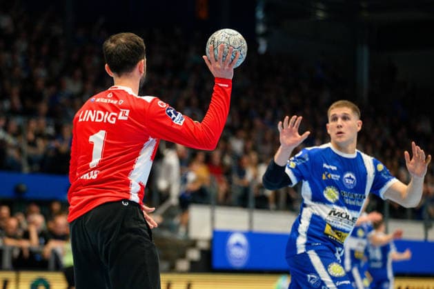 Matija Spikic (ThSV Eisenach, 01), Vukasin Antonijevic (ThSV Eisenach, 41) GER, ThSV Eisenach gegen TBV Lemgo Lippe, 1. Daikin Handballbundesliga, Handball, 32.Spieltag, Saison 2025 2026, 22.05.2026 GER, ThSV Eisenach gegen TBV Lemgo Lippe, 1. Daikin Handballbundesliga, Handball, 32.Spieltag, Saison 2025 2026, 22.05.2026 Eisenach Copyright: xEibner-Pressefoto MartinxHerbstx EP_MHT