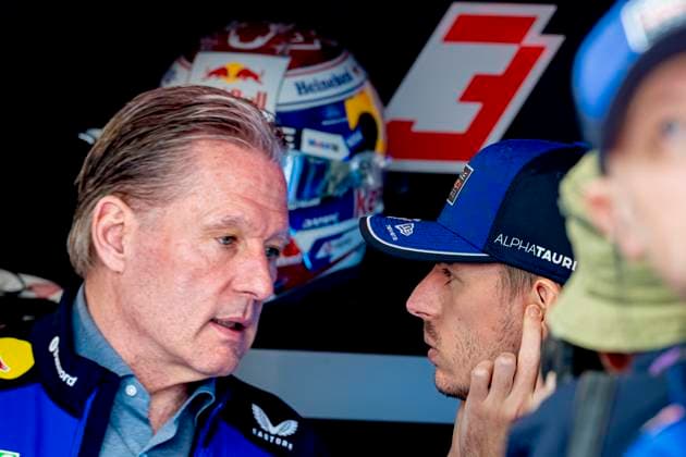 MONTREAL - Formula 1 driver Max Verstappen of Oracle Red Bull Racing with his father Jos Verstappen during the Formula 1 Canada Race at the Circuit Gilles Villeneuve on May 22, 2026 in Montreal, Canada. (Photo by DeFodi Images) -