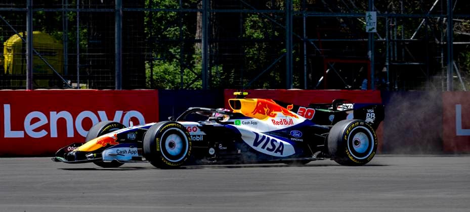 MONTREAL - Formula 1 driver Liam Lawson of Visa Cash App Racing Bulls Formula One Team during the Formula 1 Canada Race at the Circuit Gilles Villeneuve on May 22, 2026 in Montreal, Canada. (Photo by DeFodi Images) -
