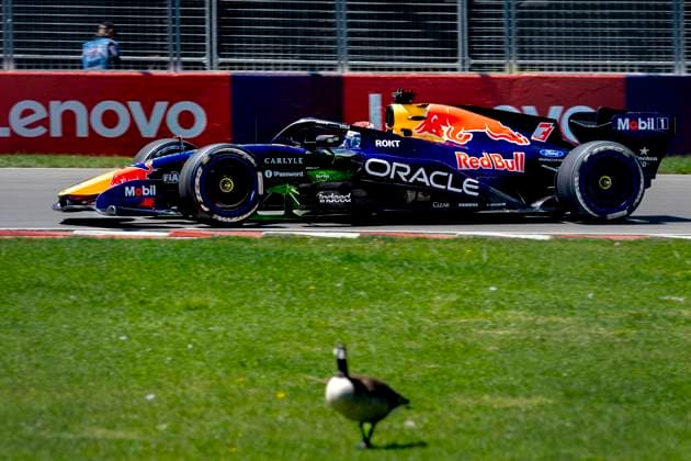 MONTREAL - Formula 1 driver Max Verstappen of Oracle Red Bull Racing during the Formula 1 Canada Race at the Circuit Gilles Villeneuve on May 22, 2026 in Montreal, Canada. (Photo by DeFodi Images) -