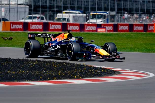 MONTREAL - Formula 1 driver Max Verstappen of Oracle Red Bull Racing during the Formula 1 Canada Race at the Circuit Gilles Villeneuve on May 22, 2026 in Montreal, Canada. (Photo by DeFodi Images) -