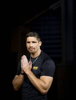 CAIRO - Boxer Rico Verhoeven during a weigh-in at the Grand Egyptian Museum ahead of the title fight with undefeated world champion Oleksandr Usyk at the Pyramids of Giza. KOEN VAN WEEL ANP xVIxANPxSportx xxANPxIVx 559069166 originalFilename: 559069166.jpg