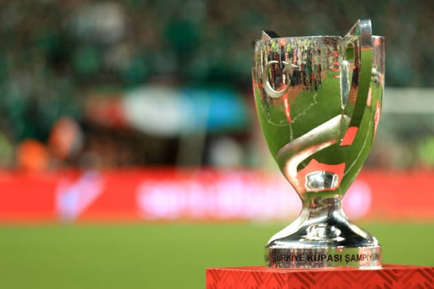 Trabzonspor v TUMOSAN Konyaspor - Turkish Cup Final ANTALYA, TURKIYE - MAY 22: The trophy is seen ahead of the Turkish Cup final between Trabzonspor and TUMOSAN Konyaspor at Corendon Airlines Park Antalya Stadium in Antalya, Turkiye on May 22, 2026. Orhan Cicek Anadolu Antalya Turkey. Editorial use only. Please get in touch for any other usage.  Copyright: x2026xAnadoluxOrhanxCicekx