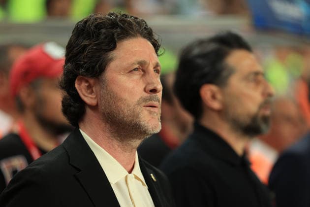Trabzonspor v TUMOSAN Konyaspor - Turkish Cup Final ANTALYA, TURKIYE - MAY 22: Head coach of Trabzonspor Fatih Tekke is seen ahead of the Turkish Cup final between Trabzonspor and TUMOSAN Konyaspor at Corendon Airlines Park Antalya Stadium in Antalya, Turkiye on May 22, 2026. Orhan Cicek Anadolu Antalya Turkey. Editorial use only. Please get in touch for any other usage.  Copyright: x2026xAnadoluxOrhanxCicekx