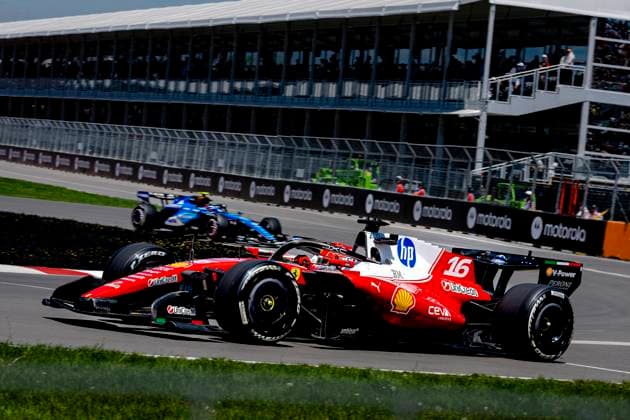 MONTREAL - Formula 1 driver Charles Leclerc of Scuderia Ferrari HP during the Formula 1 Canada Race at the Circuit Gilles Villeneuve on May 22, 2026 in Montreal, Canada. (Photo by DeFodi Images) -