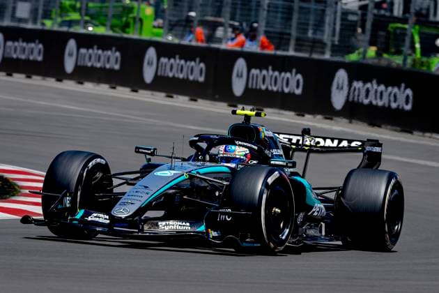 MONTREAL - Formula 1 driver Kimi Antonelli of Mercedes AMG-Petronas Formula One Team during Formula 1 Canada at the Circuit Gilles Villeneuve on May 22, 2026 in Montreal, Canada. (Photo by DeFodi Images) -