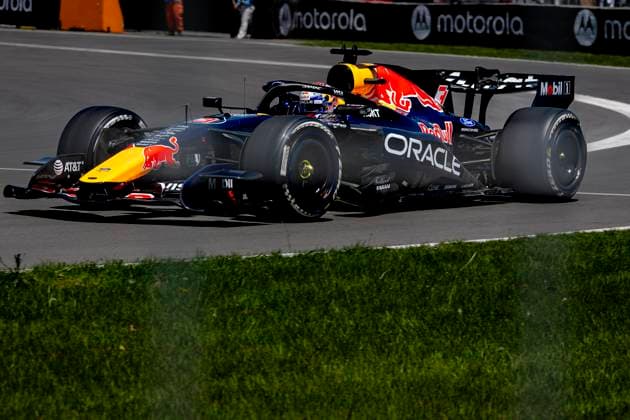 MONTREAL - Formula 1 driver Max Verstappen of Oracle Red Bull Racing during the Formula 1 Canada Race at the Circuit Gilles Villeneuve on May 22, 2026 in Montreal, Canada. (Photo by DeFodi Images) -