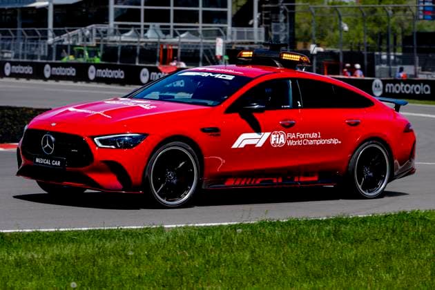 MONTREAL - Medical Car during the Formula 1 Canada at the Circuit Gilles Villeneuve on May 22, 2026 in Montreal, Canada. (Photo by DeFodi Images) -