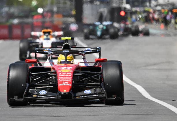 May 22, 2026, Montreal, Qc, CANADA: Ferrari driver Lewis Hamilton, of the United Kingdom, drives on to the track during the practice session at the Formula One auto racing Canadian Grand Prix in Montreal on Friday, May 22, 2026. Canada News - May 22, 2026  - ZUMAc35_ 20260522_zaf_c35_040 Copyright: xGrahamxHughesx