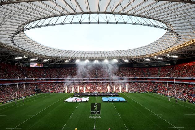 2026 European Rugby Challenge Cup Final, San Mames Stadium, Bilbao, Spain 22 5 2026 Montpellier Herault Rugby vs Ulster A view of the San Mames Stadium ahead of the game A view of the San Mames Stadium ahead of the game 22 5 2026  Copyright: x INPHO NickxElliottx NE1L5740