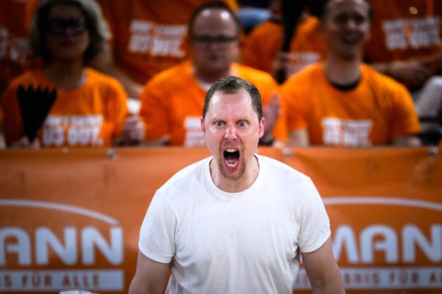 22.05.2026, Rasta Dome, Vechta Basketball, easyCredit Bundesliga, Playoffs Viertelfinale, Rasta Vechta vs. ALBA Berlin Christian Held (Trainer Headcoach Vechta)