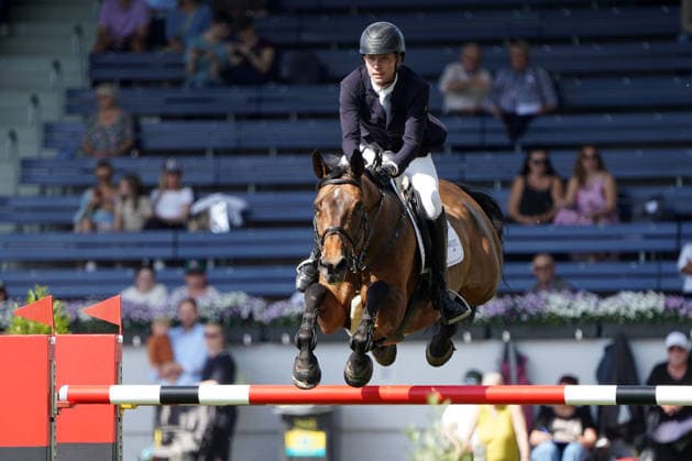 Pferdesports Tschio Aachen 2026 TSCHIO Aachen 2026, 22.5.2026 .AllianzPark Aachen 1. Qualification Rolex Grand Prix CS 15 Springprüfung IB Queen, Gerrit Nieberg, Deutschland,