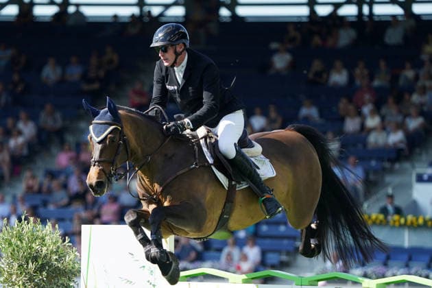 Pferdesports Tschio Aachen 2026 TSCHIO Aachen 2026, 22.5.2026 .AllianzPark Aachen 1. Qualification Rolex Grand Prix CS 15 Springprüfung Farrel , Daniel Coyle, Irland, IRL,