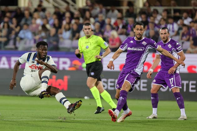 ACF Fiorentina v Atalanta - Campionato Serie A Yunus Musah of Atalanta in action during the Italian Serie A football match between ACF Fiorentina and Atalanta, on May 22 ,2026 at the Artemio-Franchi stadium in Florence. Firenze FI Italy  Copyright: xAndreaxMartinix originalFilename:martini-acffiore260522_nph4r.jpg