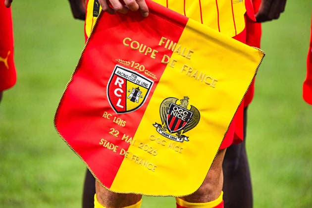 FOOTBALL : RC Lens vs OGC Nice - Coupe de France - Finale - 22 05 2026 Illustration Saint DenisFrance  Copyright: xBaptistexAutissierx
