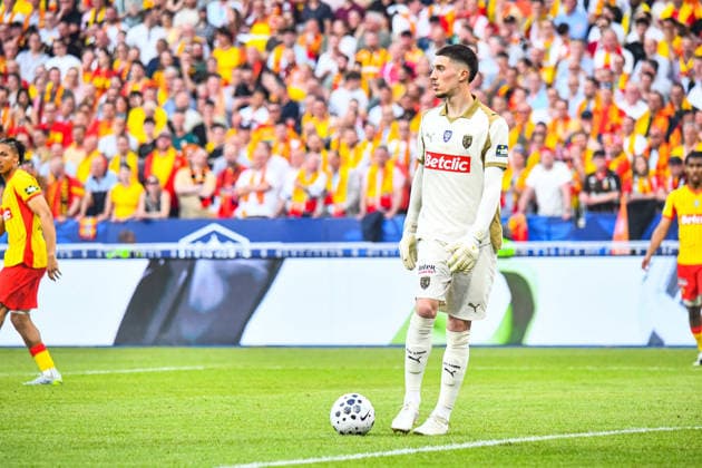 FOOTBALL : RC Lens vs OGC Nice - Coupe de France - Finale - 22 05 2026 Robin Risser (RC Lens) Saint DenisFrance  Copyright: xBaptistexAutissierx