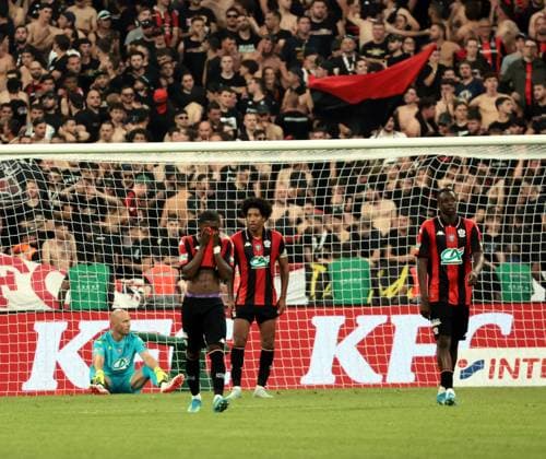 FINALE CDF - RC LENS - NICE PHOTOPQR NICE MATIN sébastien Botella ; Paris ; 22 05 2026 ; Finale de Coupe de France entre Nice et Lens, au stade de France de Paris le 22 mai 2026. French Cup final football match between RC Lens and OGC Nice at the Stade de France stadium, in Paris, on May 22, 2026.