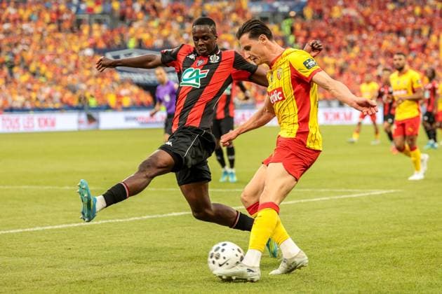 FINALE CDF - RC LENS - NICE PHOTOPQR VOIX DU NORD Severine Courbe ; 22 05 2026 ; Saint-Denis 22 05 26. foot finale de la Coupe de France entre le RCL ( Lens ) et l OGC Nice au stade France. Florian Thauvin . Photo Severine Courbe French Cup final football match between RC Lens and OGC Nice at the Stade de France stadium, in Paris, on May 22, 2026.