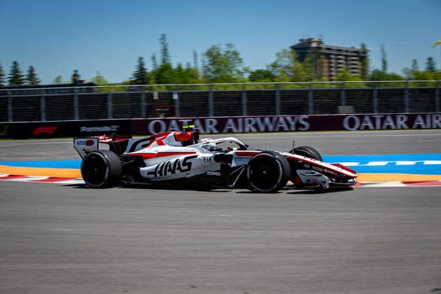 (87) Oliver Bearman - TGR Haas F1 Team during the Free Practice of Formula 1 AWS Canadian Grand Prix 2026 at Circuit Gilles Villeneuve in Montreal, Canada. Round 7 of the 2026 FIA Formula One World Championship, WM, Weltmeisterschaft held May 22-24, 2026. The Circuit Gilles Villeneuve on Ile Notre-Dame in Montreal, named after the legendary Ferrari driver, hosts the Sprint format for the seventh round. This event weekend features the F1 Sprint format, with a Sprint Shootout and Sprint Race in addition to the standard qualifying session and Grand Prix. Formula 1 AWS Canadian Grand Prix 2026 - Round 7 - Circuit Gilles Villeneuve F1-2026-R07-CAN