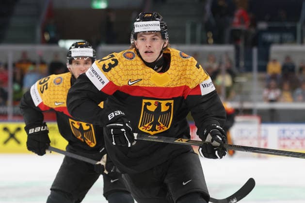 22.05.2026 Swiss Life Arena Zuerich , SCHWEIZ, Herren Eishockey IIHF World Championship, WM, Weltmeisterschaft Zurich 2026 Gruppe A GER - HUN Lukas Reichel (GER) *** 22 05 2026 Swiss Life Arena Zurich , SWITZERLAND, Mens Ice Hockey IIHF World Championship Zurich 2026 Group A GER HUN Lukas Reichel GER 