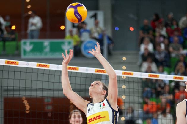 VOLLEYball - Friendly - AIA Aequilibrium Cup Women Elite - Italy vs. Serbia Photo by IPA ABACAPRESS.COM84979414 - AIA AeQuilibrium Cup Women Elite, Day 1, 22-05-2026, Italy - Serbia, in the photo: Carlotta Cambi Genoa Italy  Copyright: xIPAxSport ABACAx