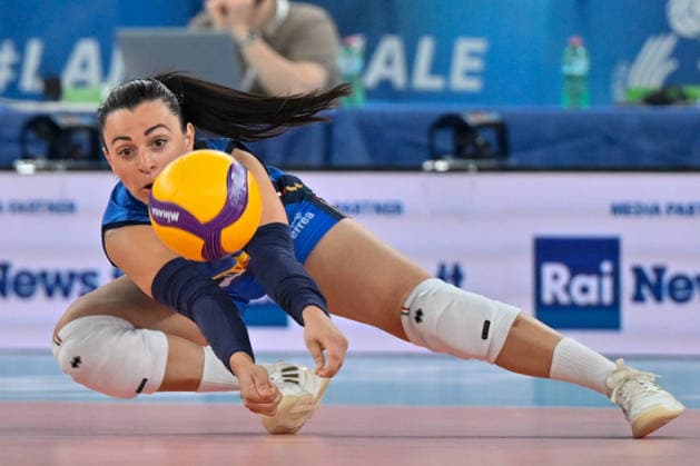 IPA84980309 - Eleonora Fersino (Italy) during AIA Aequilibrium Cup Women Elite - Italy vs Serbia, Volleyball Test Match in Genoa, Italy, May 22 2026  Copyright: xDaniloxVigo IPAxSportx xx 84980309