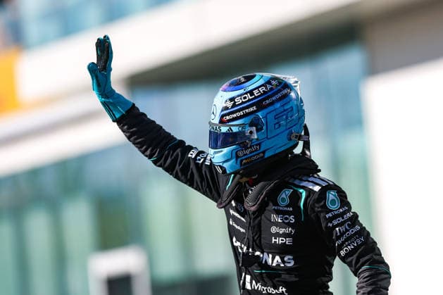 F1 - CANADIAN GRAND PRIX 2026 RUSSELL George (gbr), Mercedes AMG F1 Team W17, portrait during the Formula 1 Grand Prix du Canada 2026, 5th round of the 2026 Formula One World Championship, WM, Weltmeisterschaft from May 22 to 24, 2026 on the Circuit Gilles Villeneuve, in MontrÃ al, Canada - MontrÃ alCanada  Copyright: xDPPIx