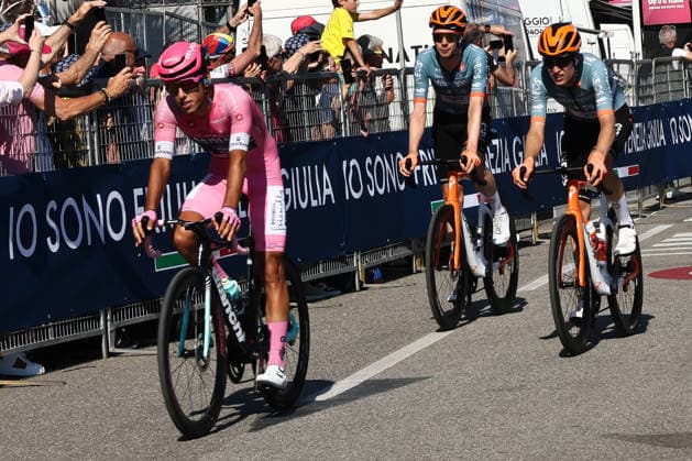 CYCLING - Giro d Italia - Stage 13 - Alessandria - Verbania Photo by IPA ABACAPRESS.COM84980319 - 14. EULALIO Afonso POR (Bahrain - Victorious) during the 13th stage of the 109th Giro d Italia 2026, on May 22, Verbania, Italy during Stage 13 - Alessandria - Verbania, Giro d Italia race in Verbania, Italy, May 22 2026 Verbania Italy  Copyright: xIPAxSport ABACAx