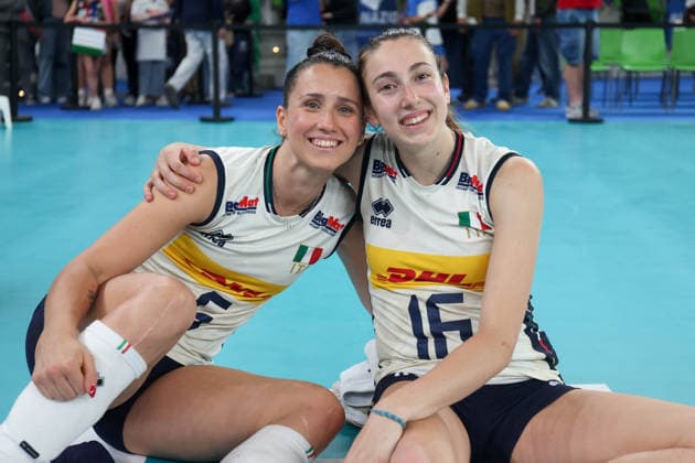 IPA84980827 - AIA AeQuilibrium Cup Women Elite, Day 1, 22-05-2026, Italy - Serbia, in the photo: Ilaria Spirito and Stella Nervini  Copyright: xGabrielexSiri IPAxSportx xx 84980827