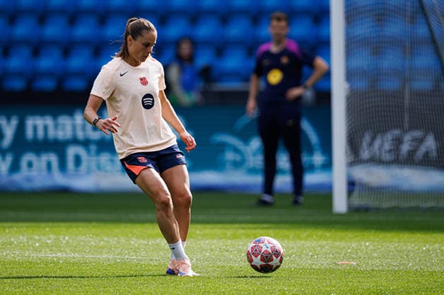 Ewa Pajor seen during the FC Barcelona, Barca Femeni Official Training Session before UEFA Womens Champions League 2026 final (Maciej Rogowski Ball Raw Images) Oslo Ullevaal Stadion Norway Copyright: xMaciejxRogowskix maciejrogowski_22052026_fcbarcelona-1