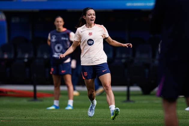 Aitana Bonmati seen during the FC Barcelona, Barca Femeni Official Training Session before UEFA Womens Champions League 2026 final (Maciej Rogowski Ball Raw Images) Oslo Ullevaal Stadion Norway Copyright: xMaciejxRogowskix maciejrogowski_22052026_fcbarcelona-4