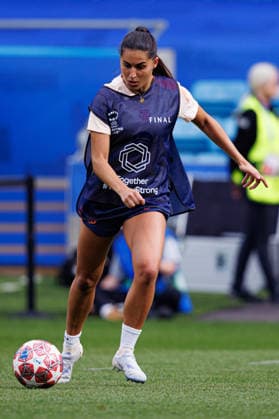 Francisca Kika Nazareth seen during the FC Barcelona, Barca Femeni Official Training Session before UEFA Womens Champions League 2026 final (Maciej Rogowski Ball Raw Images) Oslo Ullevaal Stadion Norway Copyright: xMaciejxRogowskix maciejrogowski_22052026_fcbarcelona-30