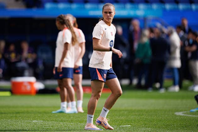 Ewa Pajor seen during the FC Barcelona, Barca Femeni Official Training Session before UEFA Womens Champions League 2026 final (Maciej Rogowski Ball Raw Images) Oslo Ullevaal Stadion Norway Copyright: xMaciejxRogowskix maciejrogowski_22052026_fcbarcelona-49