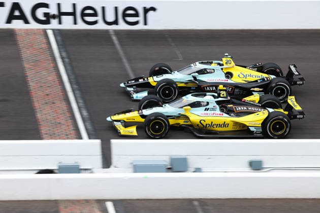 20 Alexander Rossi (USA), ECR 21 Christian Rasmussen (DEN), ECR