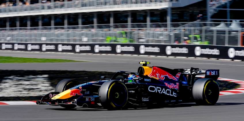 MONTREAL - Formula 1 driver Isack Hadjar of Oracle Red Bull Racing during Formula 1 Canada at the Circuit Gilles Villeneuve on May 22, 2026 in Montreal, Canada. (Photo by DeFodi Images) -