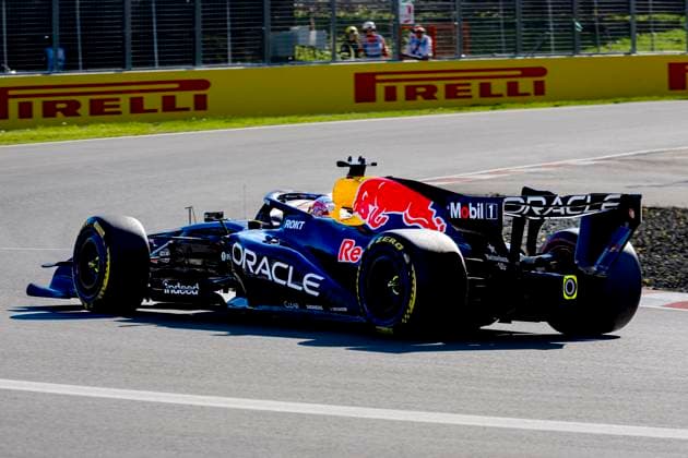 MONTREAL - Formula 1 driver Max Verstappen of Oracle Red Bull Racing during the Formula 1 Canada Race at the Circuit Gilles Villeneuve on May 22, 2026 in Montreal, Canada. (Photo by DeFodi Images) -