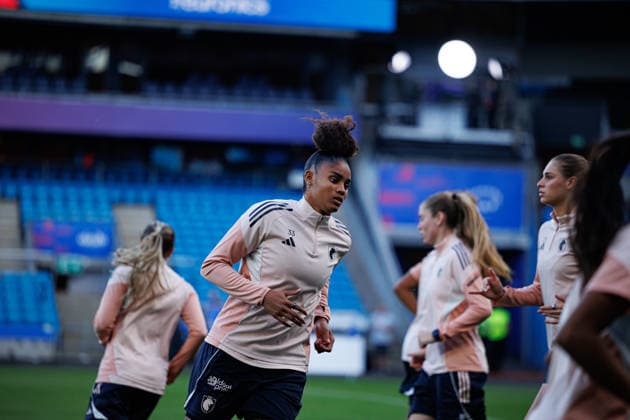 Tarciane seen during the OL Lyonnes Official Training Session before UEFA Womens Champions League 2026 final (Maciej Rogowski Ball Raw Images) Oslo Ullevaal Stadion Norway Copyright: xMaciejxRogowskix maciejrogowski_22_05_2026_lyoness-7