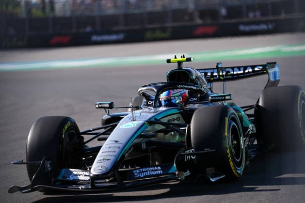 F1 Grand Prix of Canada - Sprint Qualifying MONTREAL, QUEBEC - MAY 22 : Kimi Antonelli of Italy and Mercedes-AMG Petronas F1 teamdrives during the Sprint Qualifying ahead of F1 Grand Prix of Canada at Circuit Gilles Villeneuve in Montreal, Quebec, Canada on May 22, 2026. Mert Alper Dervis Anadolu Montreal Canada. Editorial use only. Please get in touch for any other usage.  Copyright: x2026xAnadoluxMertxAlperxDervisx