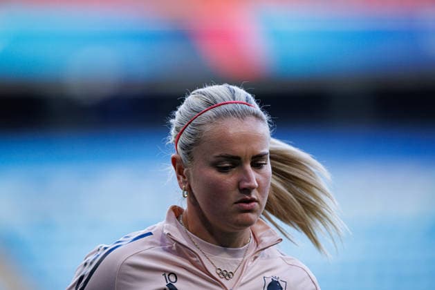 Linsdey Heaps seen during the OL Lyonnes Official Training Session before UEFA Womens Champions League 2026 final (Maciej Rogowski Ball Raw Images) Oslo Ullevaal Stadion Norway Copyright: xMaciejxRogowskix maciejrogowski_22_05_2026_lyoness-10