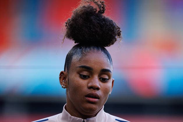 Tarciane seen during the OL Lyonnes Official Training Session before UEFA Womens Champions League 2026 final (Maciej Rogowski Ball Raw Images) Oslo Ullevaal Stadion Norway Copyright: xMaciejxRogowskix maciejrogowski_22_05_2026_lyoness-22