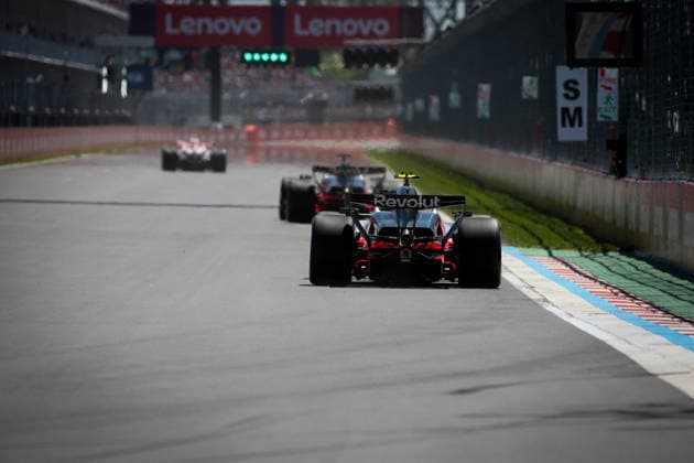 ENGINES - Formula 1 - Formula 1 AWS Canadian Grand Prix 2026 - Round 7 - Circuit Gilles Villeneuve Photo by IPA ABACAPRESS.COM84984038 - (5) Gabriel Bortoleto - Audi Revolut F1 Team during the Free Practice of Formula 1 AWS Canadian Grand Prix 2026 at Circuit Gilles Villeneuve in Montreal, Canada. Round 7 of the 2026 FIA Formula One World Championship, WM, Weltmeisterschaft held May 22-24, 2026. The Circuit Gilles Villeneuve on Ile Notre-Dame in Montreal, named after the legendary Ferrari driver, hosts the Sprint format for the seventh round. This event weekend features the F1 Sprint format, with a Sprint Shootout and Sprint Race in addition to the standard qualifying session and Grand Prix. during Formula 1 AWS Canadian Grand Prix 2026 - Round 7 - Circuit Gilles Villeneuve, Formula 1 Championship in , , May 22 2026 Copyright: xIPAxSport ABACAx