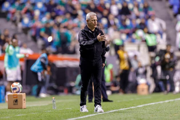 MEXICO national team, Nationalteam International Friendly, Länderspiel, Nationalmannschaft MEXICO NATIONAL TEAM INTERNATIONAL FRIENDLY MEXICO VS GHANA 22052026 PUEBLA, PUEBLA. Action photo of Javier Aguirre coach of the Mexico national soccer team, during friendly game against Ghana, held at the Estadio Cuauhtemoc of Puebla, Mexico. Foto de accion de Javier Aguirre entrenador de la Seleccion Nacional de Mexico, durante juego amistoso en contra de Ghana celebrado en el Estadio Cuauhtemoc de Puebla, Mexico PHOTO BY IMAGENSHOP AGENCIA FOTOGRAFICA PUEBLA PUEBLA MEXICO Copyright: xYOALIxMARTINEZx
